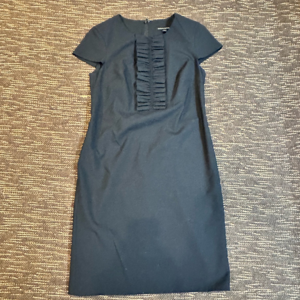 Banana Republic Black LBD Midi Dress